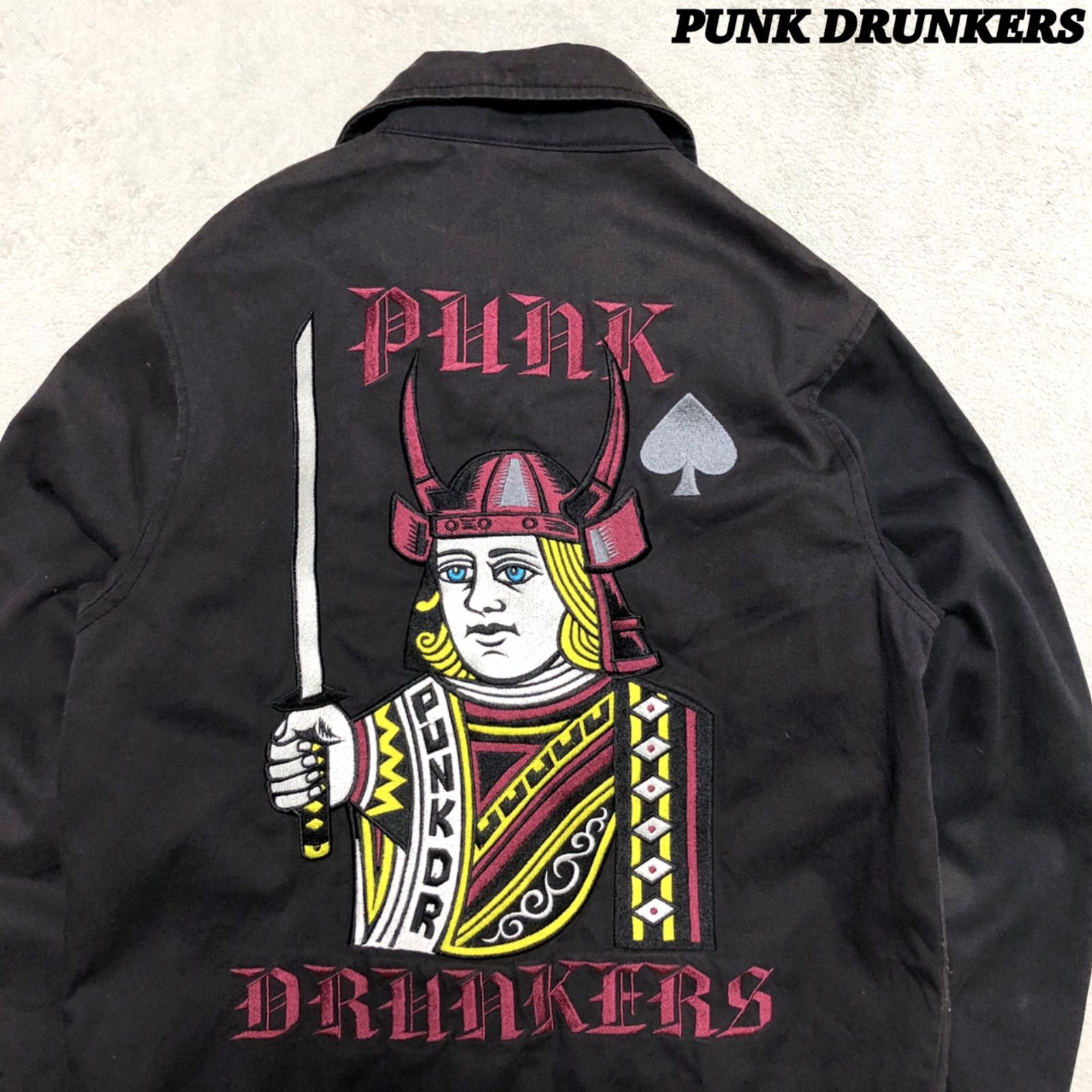 PUNK DRUNKERS スーベニアジャケット ドリズラージャケット