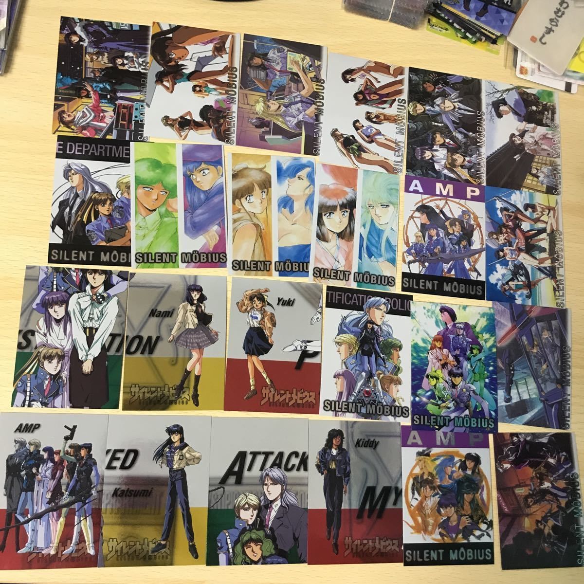 サイレントメビウス カード セミコンプ まとめ 約97種 SS SP