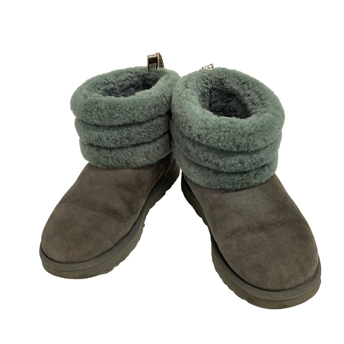 UGG アグ ショートブーツ 24 レディース - 1098533 グレー ムートン