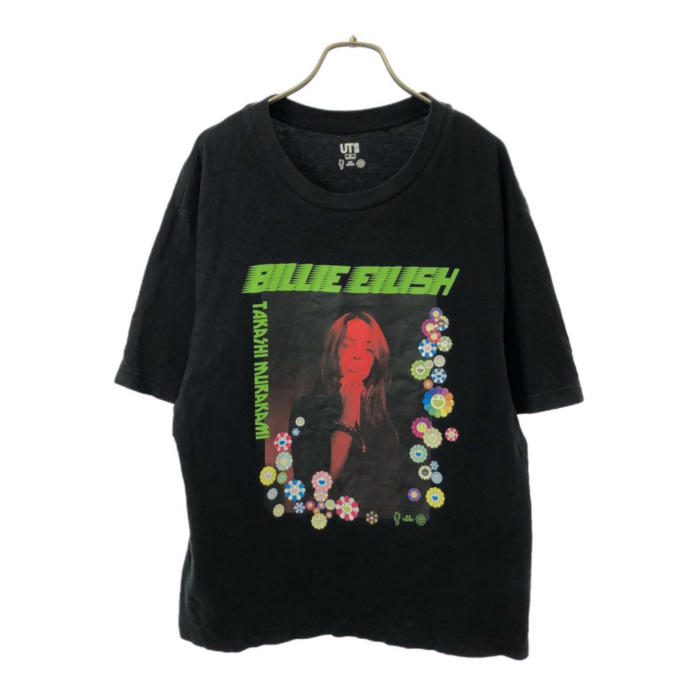 ユニクロ BILLIE EILISH プリント 半袖 Tシャツ M ブラック UNIQLO ビリー・アイリッシュ×村上隆 レディース - メルカリ