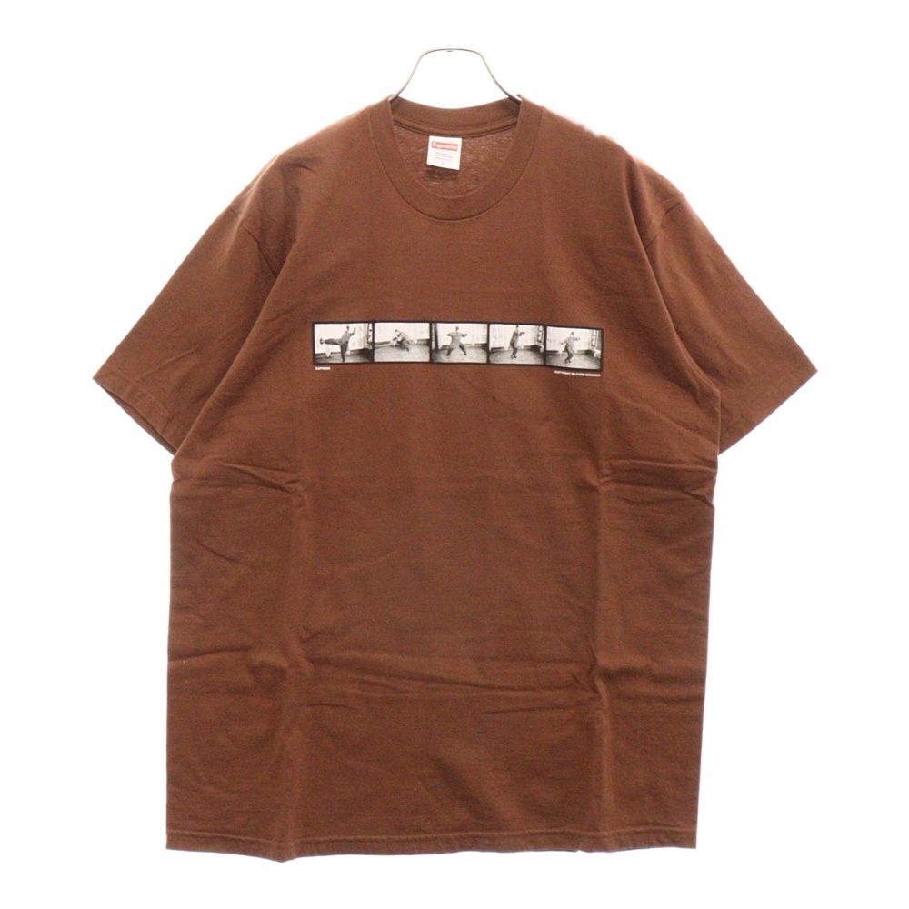 SUPREME (シュプリーム) 22AW Milford Graves Tee ミルフォード グレイブス ロゴ 半袖 Tシャツ カットソー ブラウン