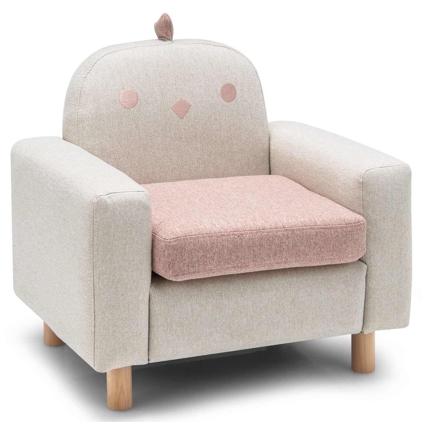 Costway キッズソファ 子ども用ソファ ソファ キッズ用 子ども用 (チキン)