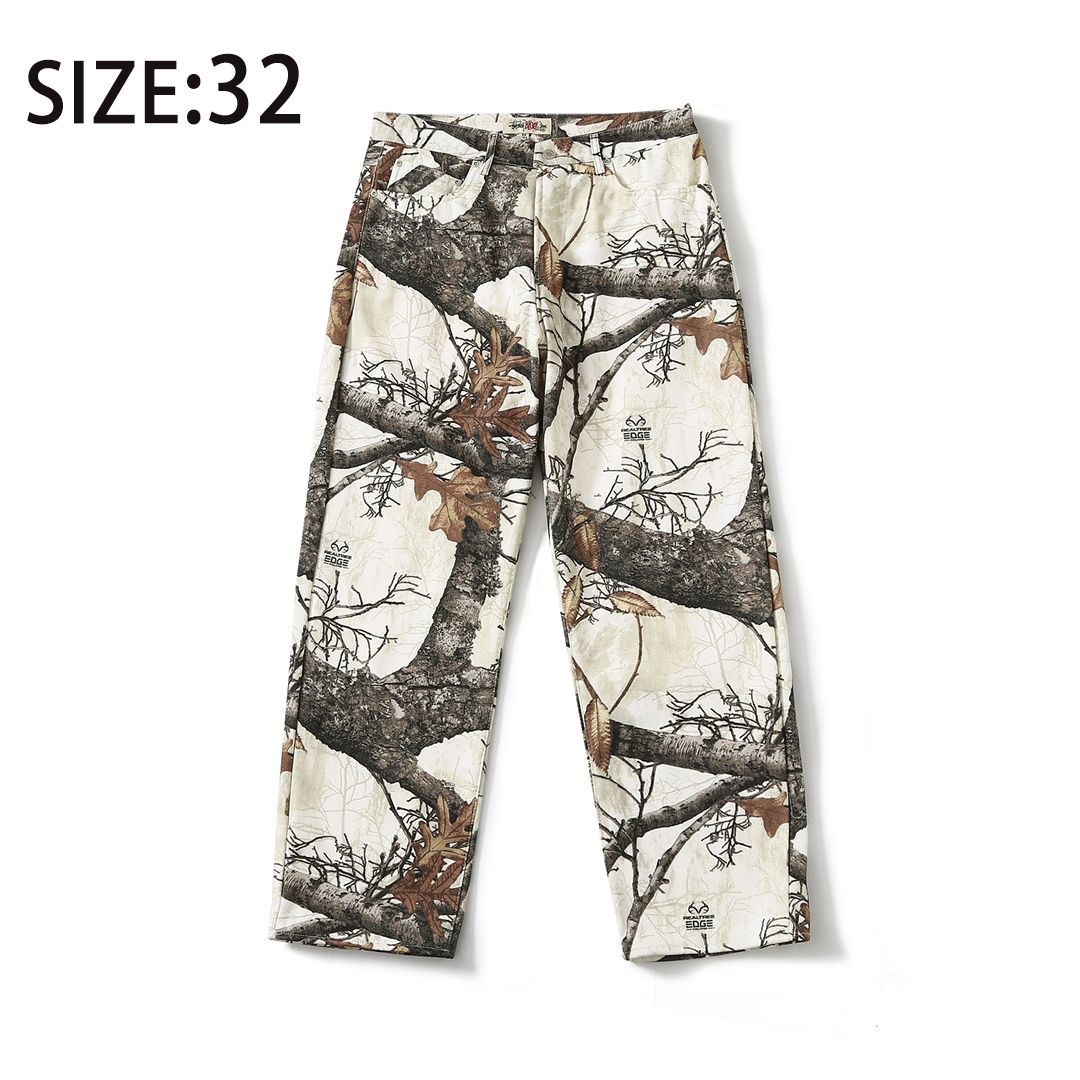 STUSSY FW23 BIG OL' JEAN REALTREE EDGE 32インチ