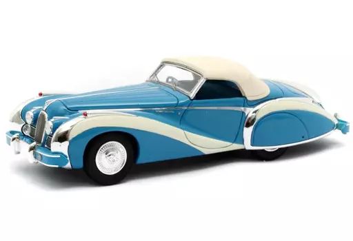 ミニカー 1|43 タルボラーゴ T26 GS カブリオレ Saoutchik クローズド 1948 ブルー MX51904-042