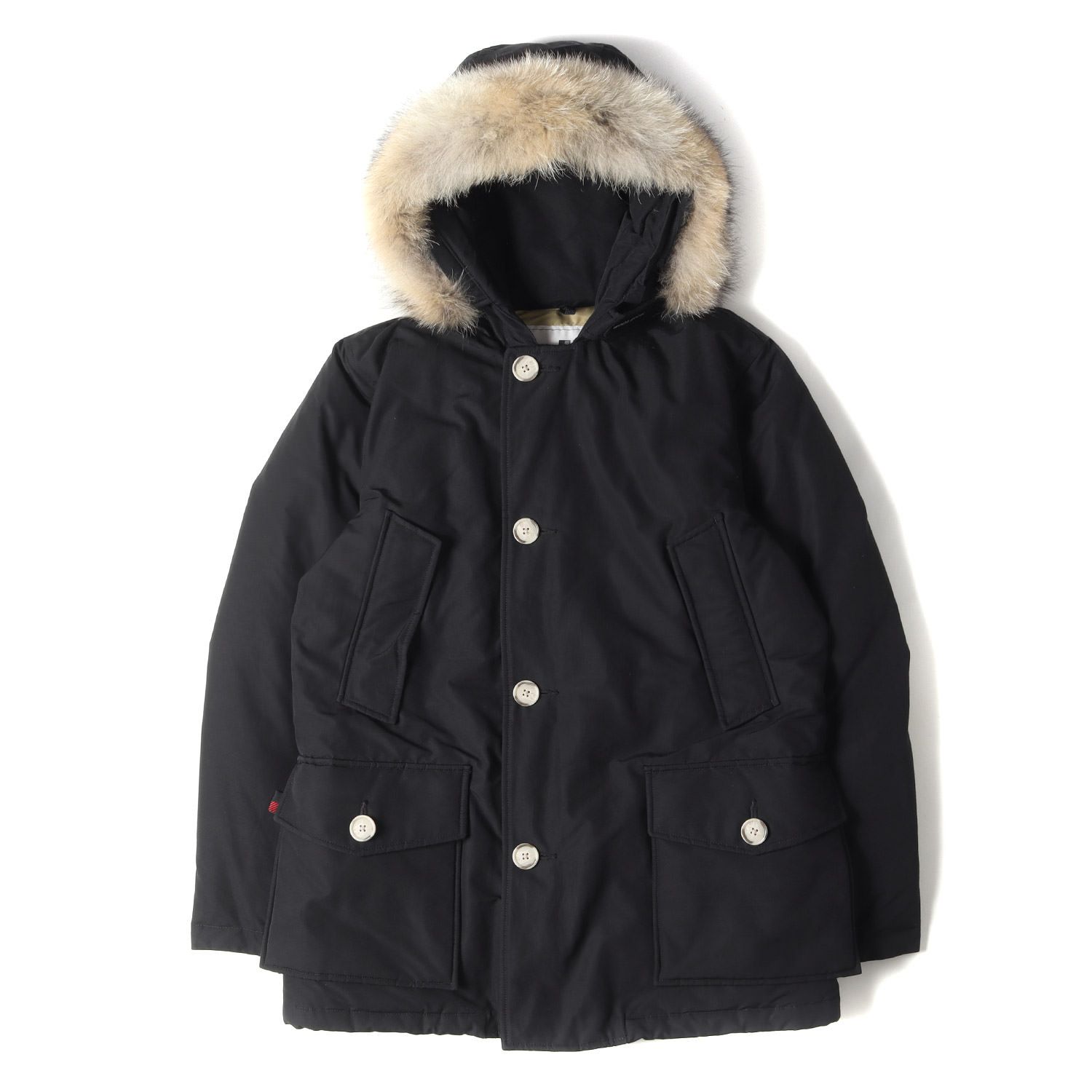 美品 WOOLRICH ウールリッチ ダウン ジャケット サイズ:XS コヨーテ ...