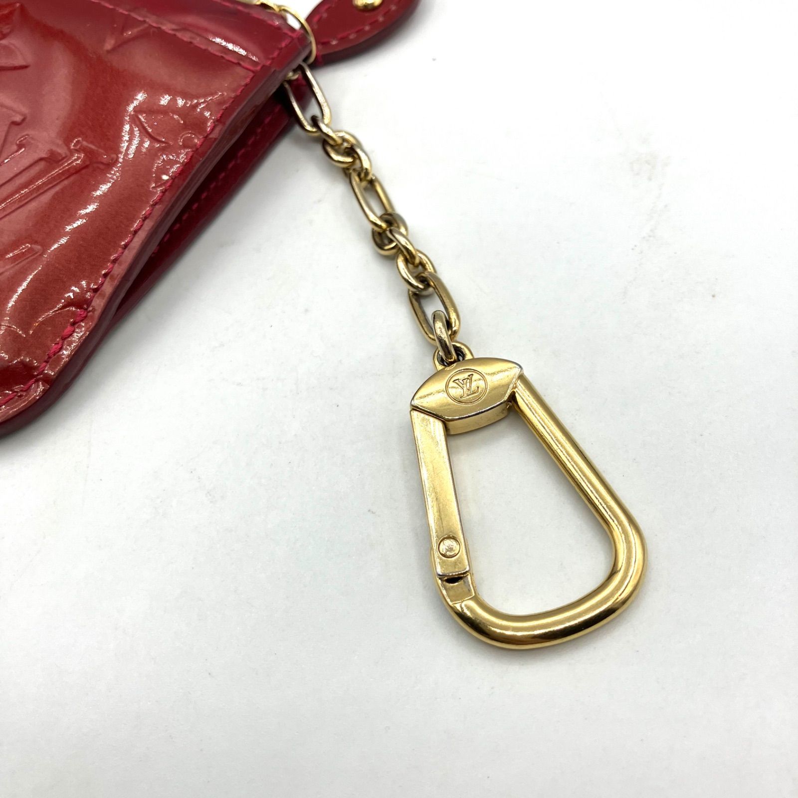 鑑定済み】正規品 ルイヴィトン LOUIS VUITTON モノグラム ヴェルニ