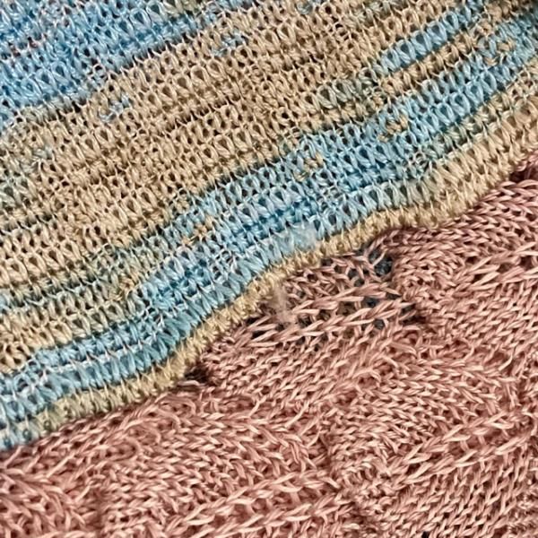 snc ミッソーニ MISSONI カーディガン ピンク系 ボーダー ニット