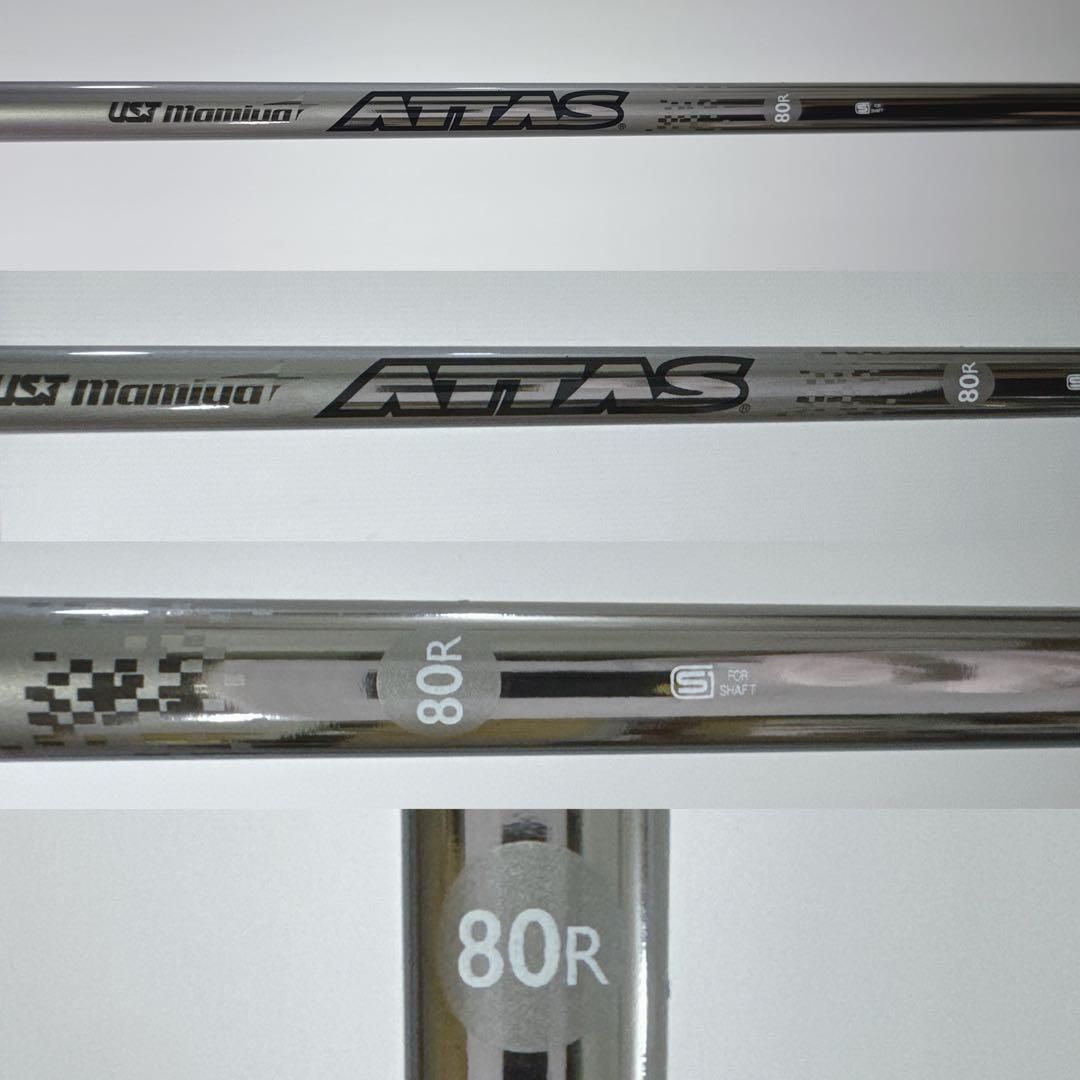 新品グリップ テーラーメイド ステルス 7番単品アイアン アッタス80R