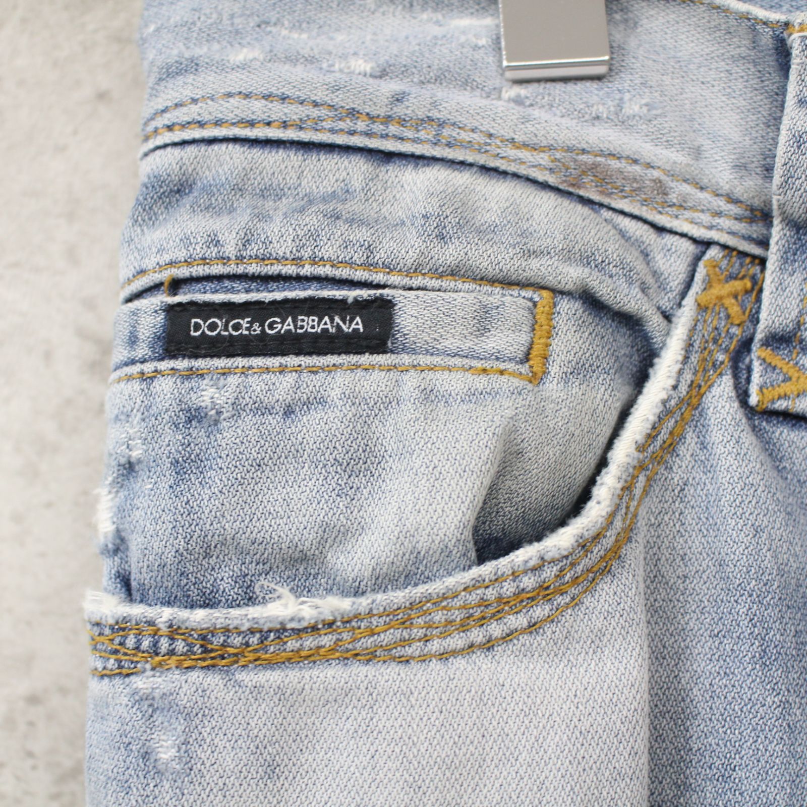 S087)【美品】DOLCE&GABBANA/ドルチェ&ガッバーナ ドルガバ 20LOOSE 