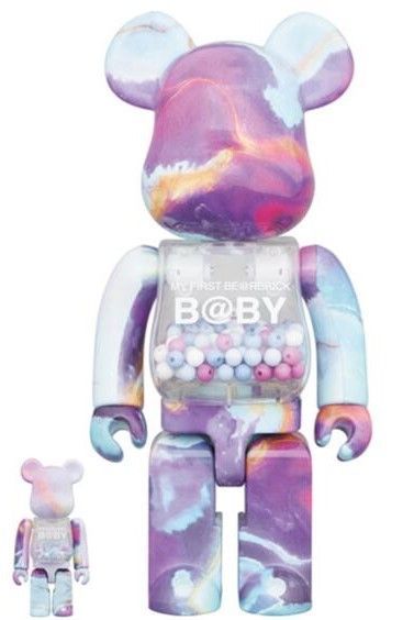 MEDICOM TOY - 送料込 MY FIRST BE@RBRICK B@BY 100％ 400% 2体 MEDICOM TOY MY FIRST BE@RBRICK B@BY SPACE Ver.100％&400