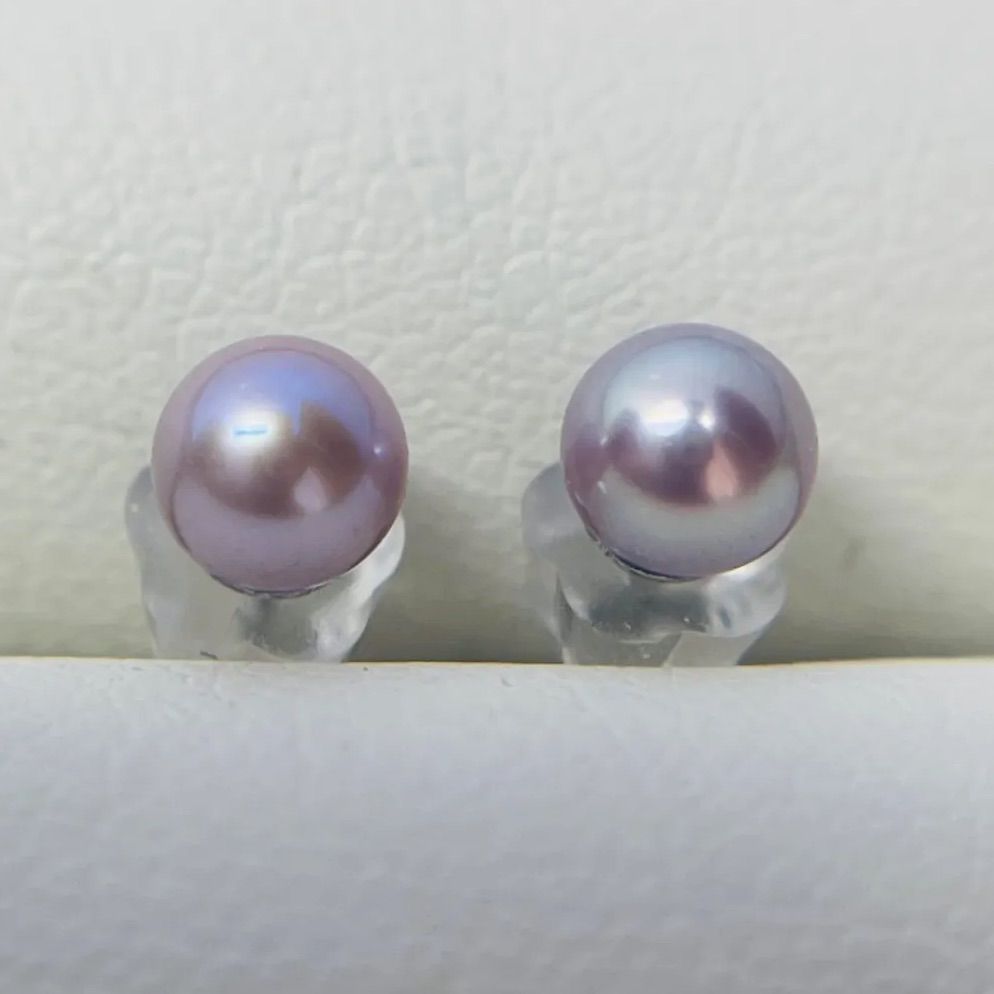 本真珠　マペパール　ピアス　ブルーカラー　シルバー　15mm 楽天市場】K14WG 一粒 マベパール ピアス 【14.0mm】【送料無料