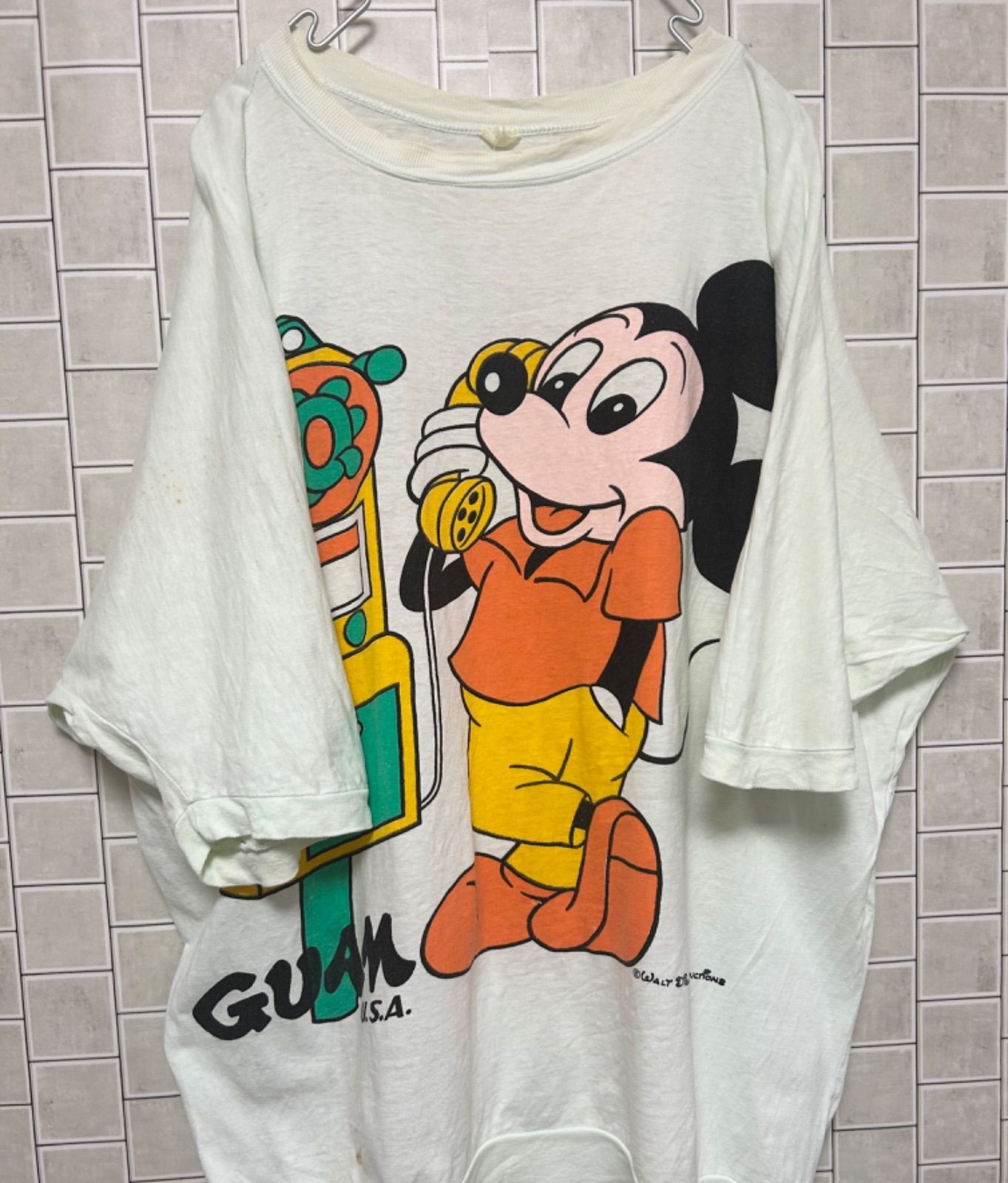 超希少 】Disney ディズニー ミッキーマウス グアム Tシャツ USA製 ヴィンテージディズニー - メルカリ