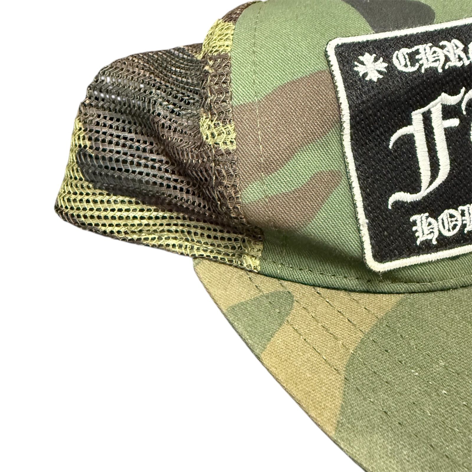 CHROME HEARTS カモフラージュ トラッカーキャップ CHROME HEARTS 新品 クロムハーツ/トラッカーキャップ