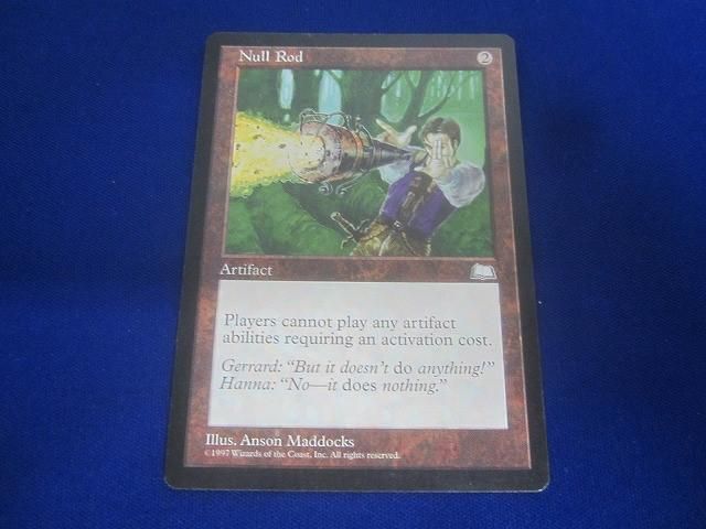 トレカ マジック ザ ギャザリング WTH-154 無のロッド