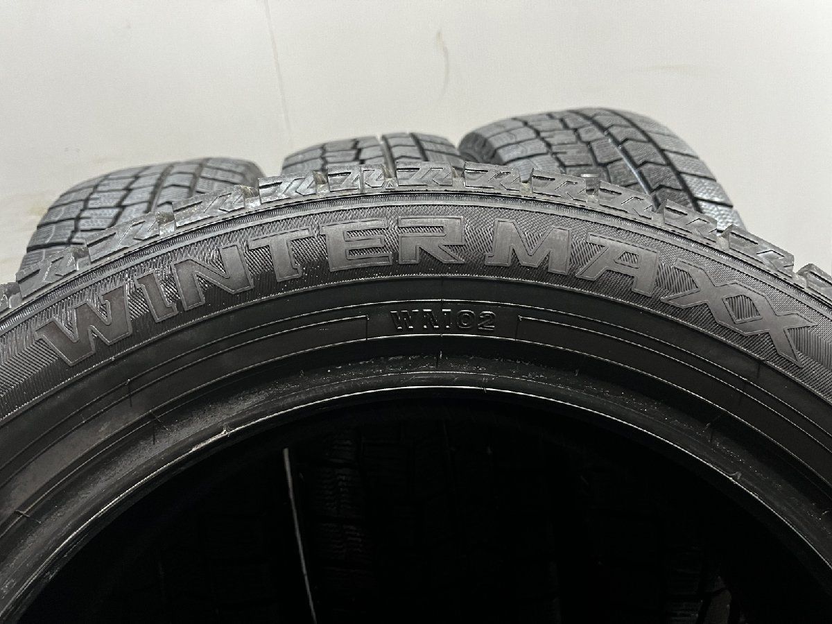 DUNLOP WINTER MAXX WM02 195/60R17 17インチ スタッドレス 4本 24年製 バリ溝 60プリウス ライズ ロッキー等　(MTM631)クレジットカード QRコード決済可能 DUNLOP WINTER MAXX WM02 195/60R17 17インチ スタッドレス 4本 24年製