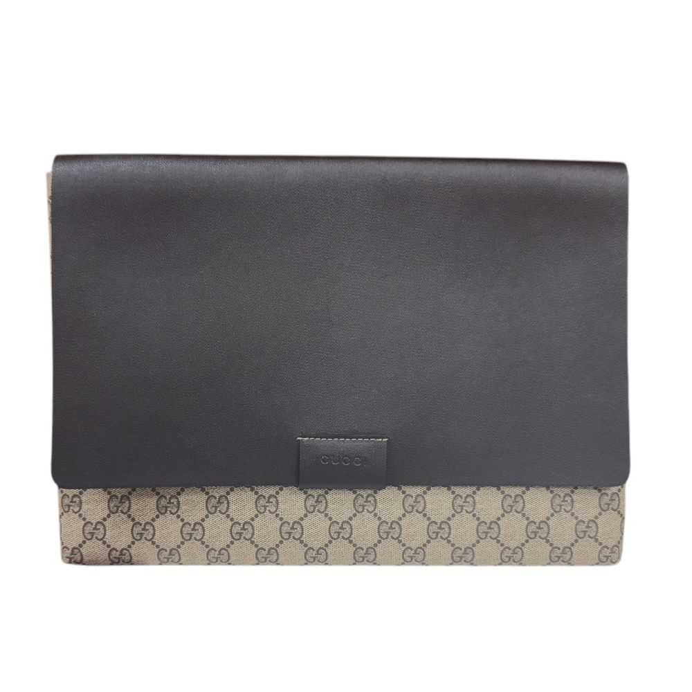 グッチ GGスプリーム クラッチバッグ GGスプリームキャンバス 387088 ベージュ レディース GUCCI グッチ