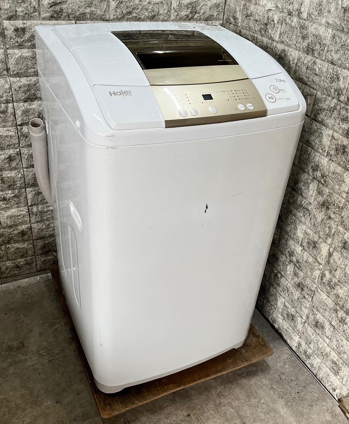 大阪送料無料☆3か月保障付き☆洗濯機☆2018年☆ハイアール☆7kg☆JW  