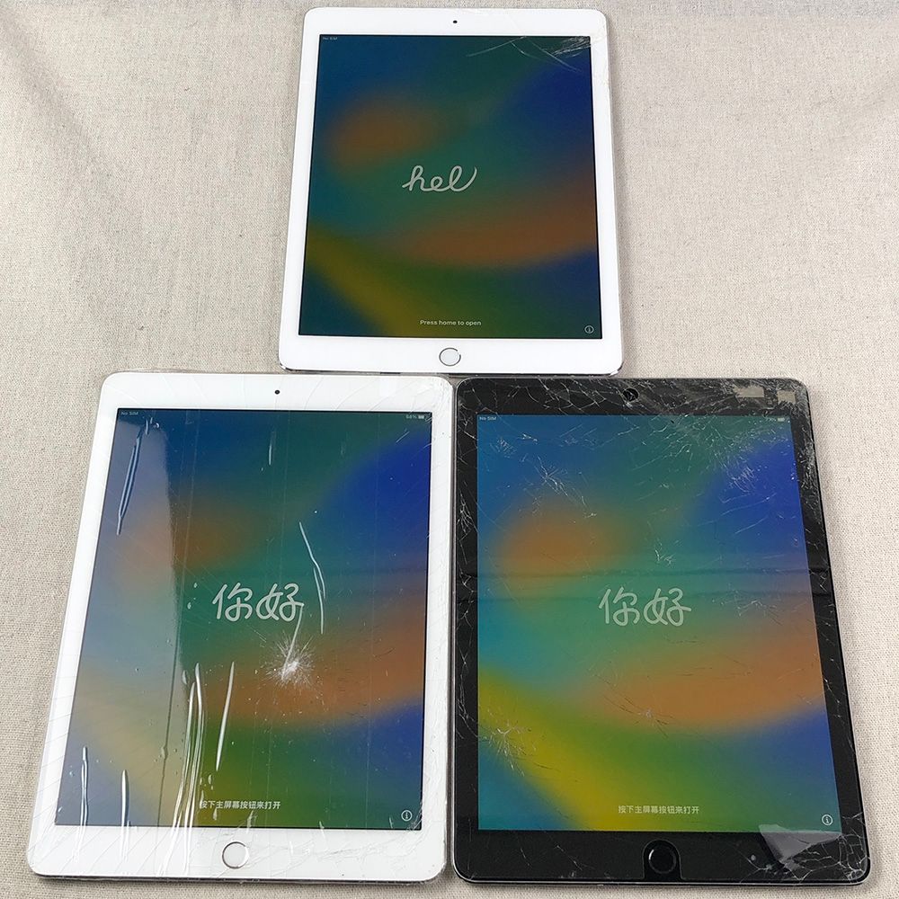 ◇ジャンク品・本体のみ◇【3点セット・SIMロック解除済】Apple iPad