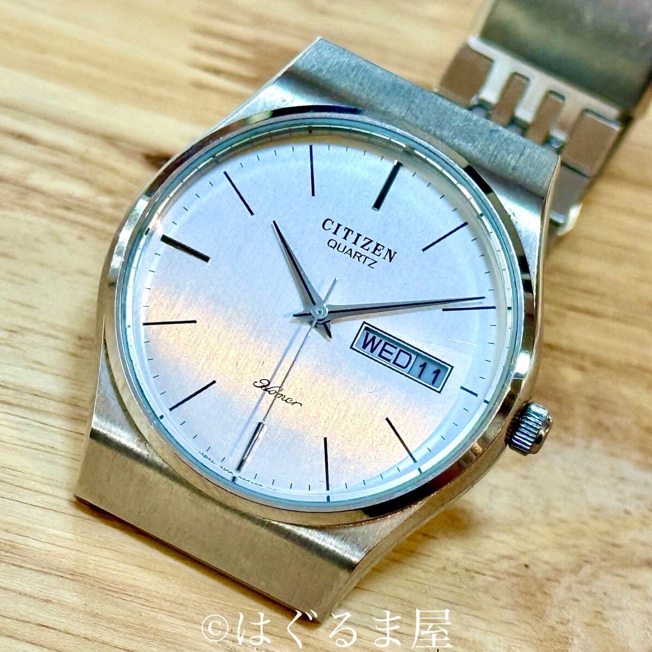 `83年製造 シチズン ホーマークォーツ Qz メンズウォッチ 動作確認済 83年製造 シチズン ホーマークォーツ Qz メンズウォッチ 動作