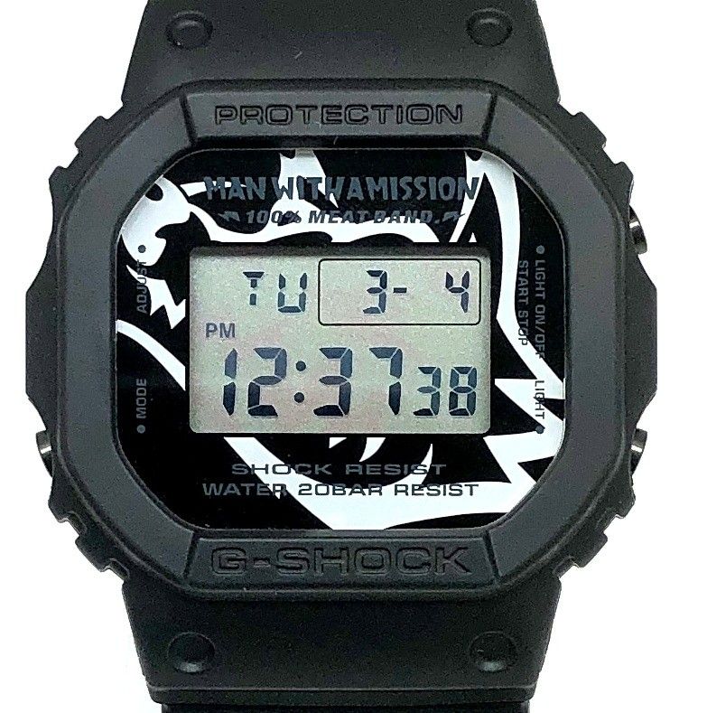 MAN WITH A MISSION　10周年　GSHOCK Casio watch G-SHOCK Tough Solar Multiband 6 GW-M5610R-1JF