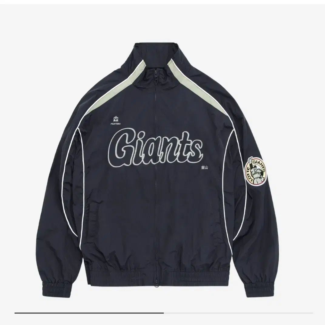ポリテロ X ロッテ ジァイアンツ DUGOUT 韓国雑誌 ネイビー 110L