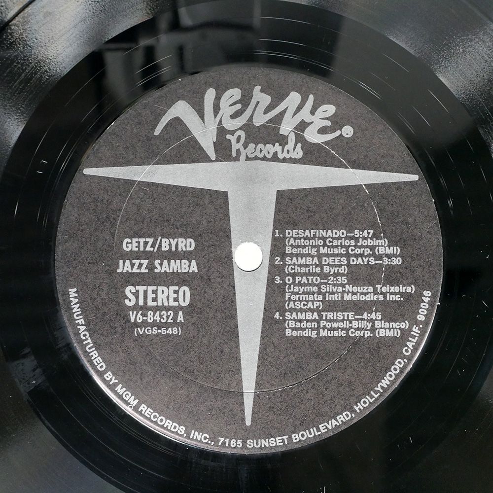 米 US盤 STAN GETZ/JAZZ SAMBA/VERVE V68432 LP - メルカリ