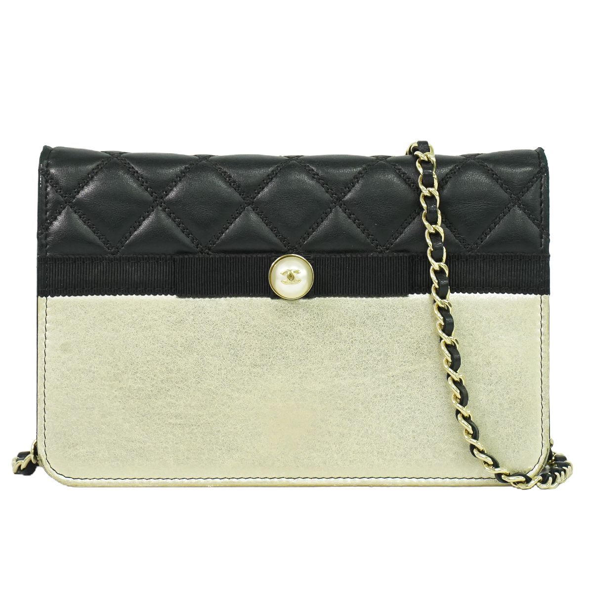 本物 シャネル CHANEL ココマーク マトラッセ チェーン ショルダー 