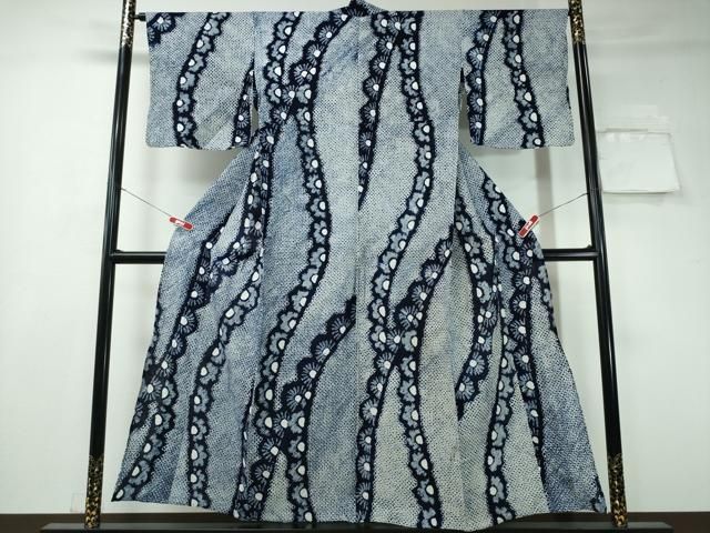 平和屋着物∴夏物　浴衣　草花文　未使用　CAAW5152dy 平和屋着物∴夏物 浴衣 草花文 未使用 CAAW5152dy 平和屋オンライン