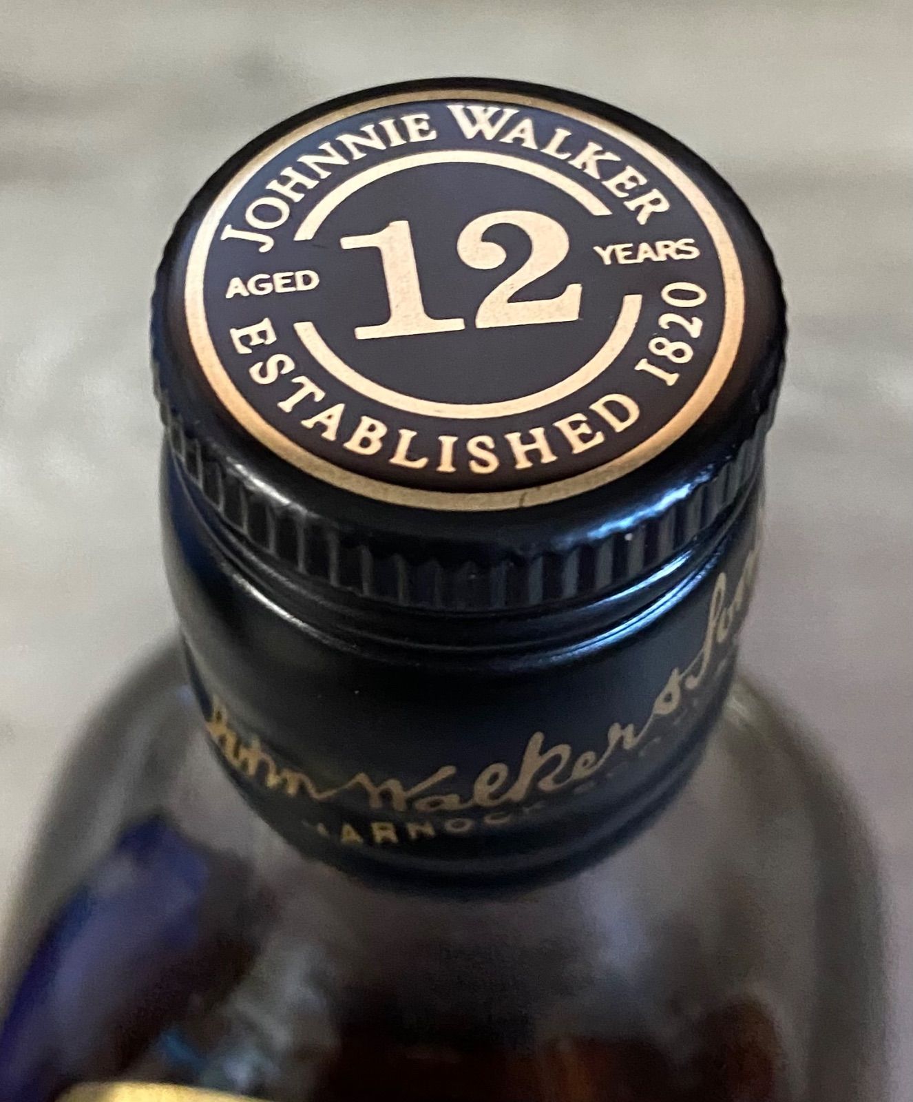JOUNNIE WALKER ジョニーウォーカー ブラックラベル 3780ml ジョニーウォーカーブラックラベル johnnie walker black - ウイスキー