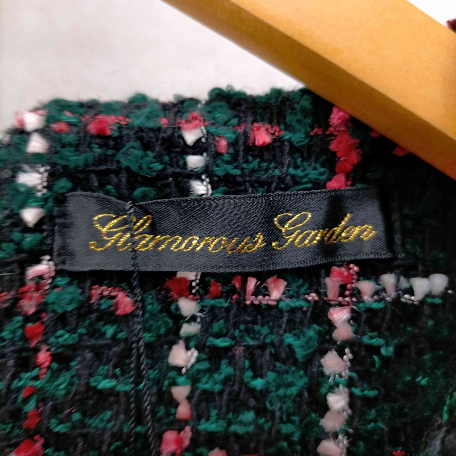 グラマラスガーデン GLAMOROUS GARDEN ツイードノースリーブワンピース