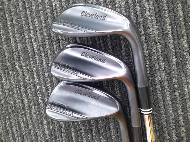 ウェッジ クリーブランド RTX ZIPCORE BLACK SATIN 46 50 56 3本セット|DG JP |S200|46 0950 博多