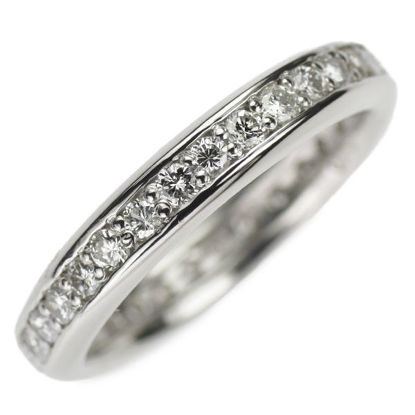 Pt900 ダイヤモンド リング 0.50ct フルエタニティ - メルカリ