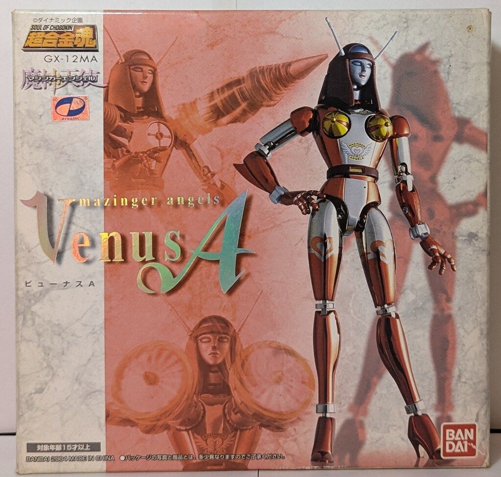 超合金魂 マジンガーZ ビーナスA GX-12MA 2004 マジンガーエンジェル
