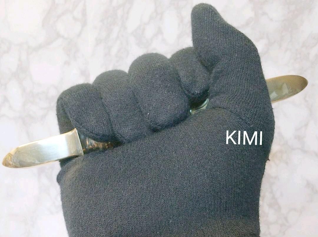 独鈷杵 真鍮製磨き仕上げ 長さ約16.8cm 密教法具 寺院用仏具