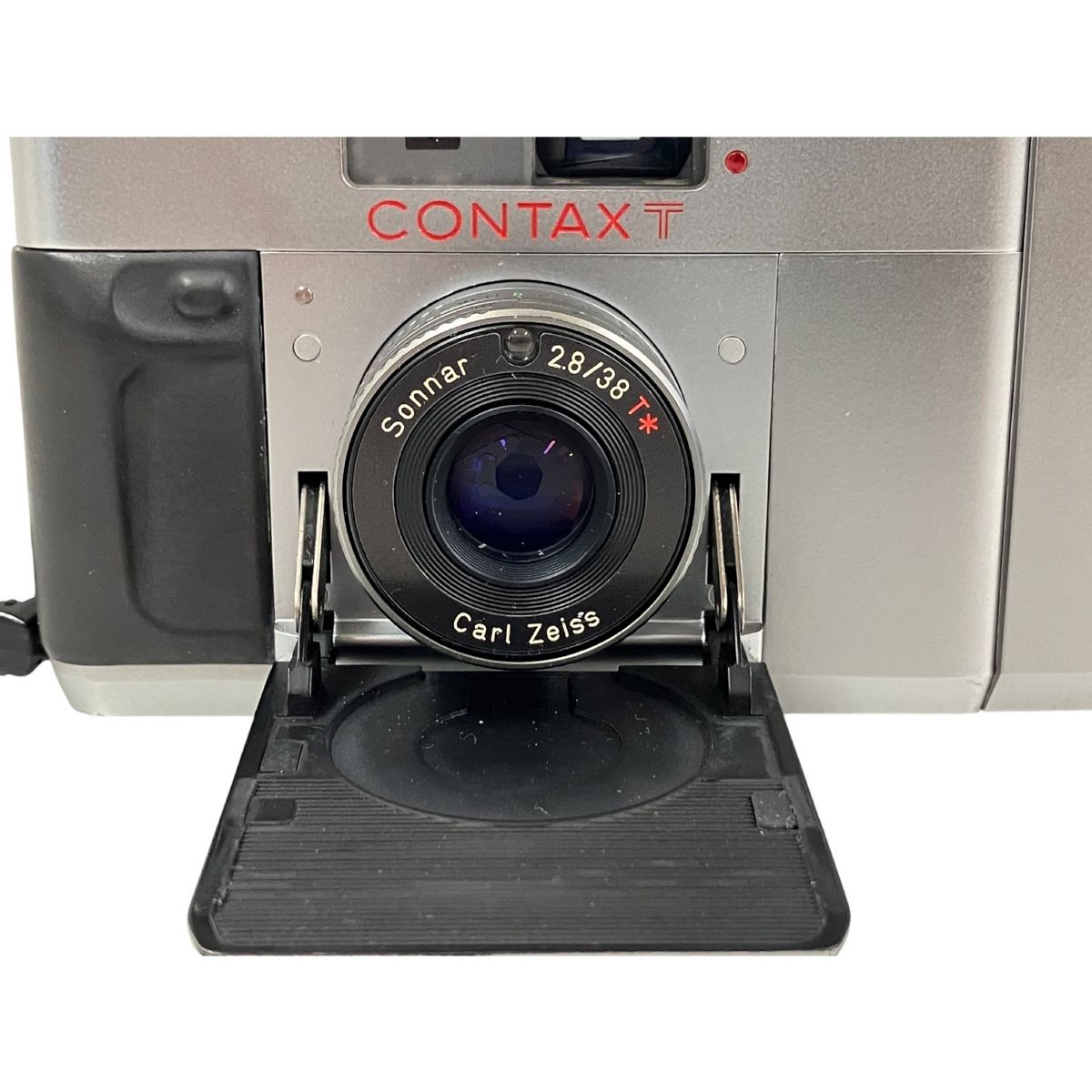 CONTAX T 初代 シルバー Carl Zeiss Sonnar 38mm F2.8 T* コンパクト