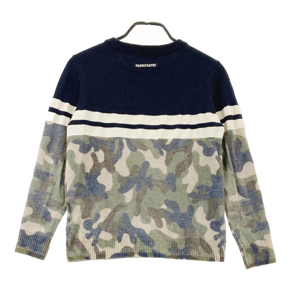 PEARLY GATES 迷彩柄セーター サイズ4 パーリーゲイツ カモフラ