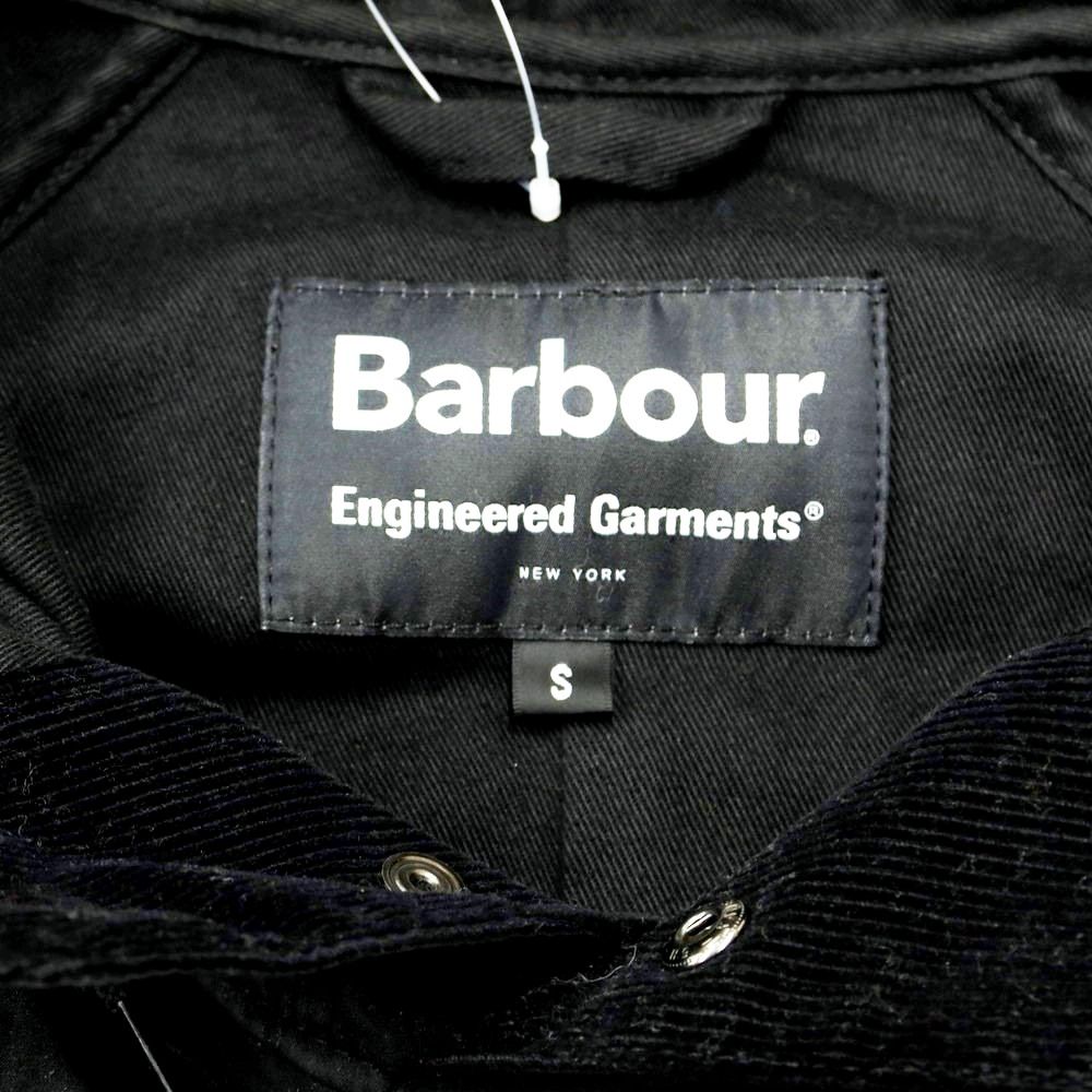 エンジニアードガーメンツ Engineered Garments × Barbour COWEN WAX ワックスコットン コーウェン フィールドコート ブラック【サイズS】【メンズ】