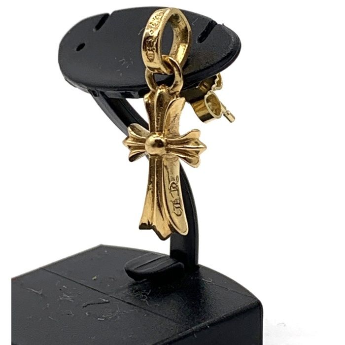 CHROME HEARTS/クロムハーツ ピアス タイニー CHクロスフープ