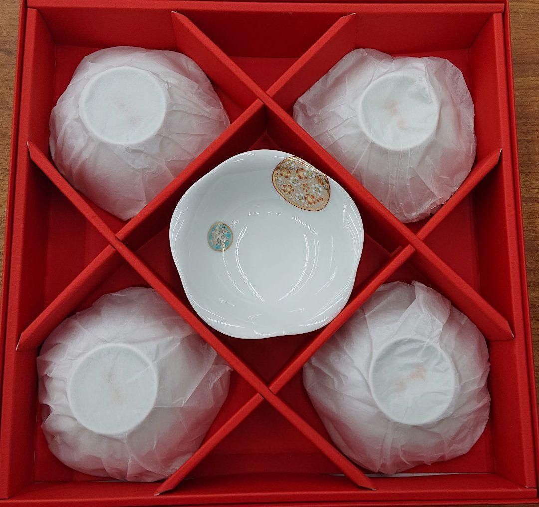 深川製磁 寿赤絵 小鉢 5個セット ご購入者様専用＊深川