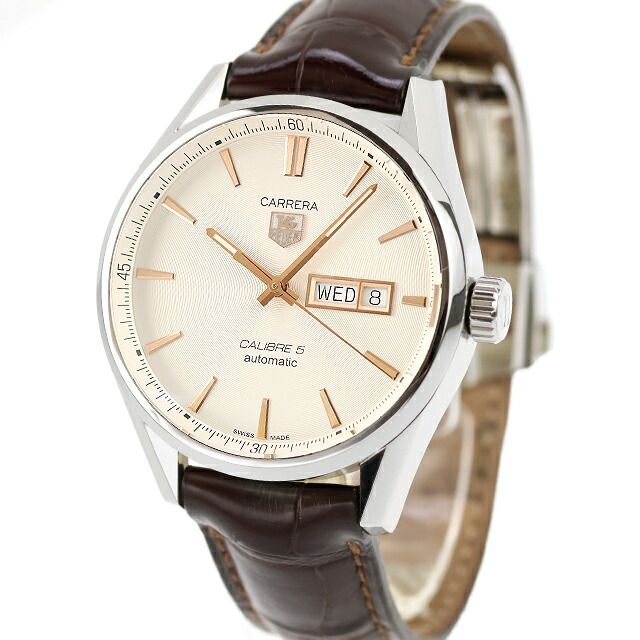 鮮やかな タグ ホイヤー TAG Heuer 腕時計 メンズ WAR201D.FC6291 カレラ キャリバー5 デイデイト 41mm 自動巻き