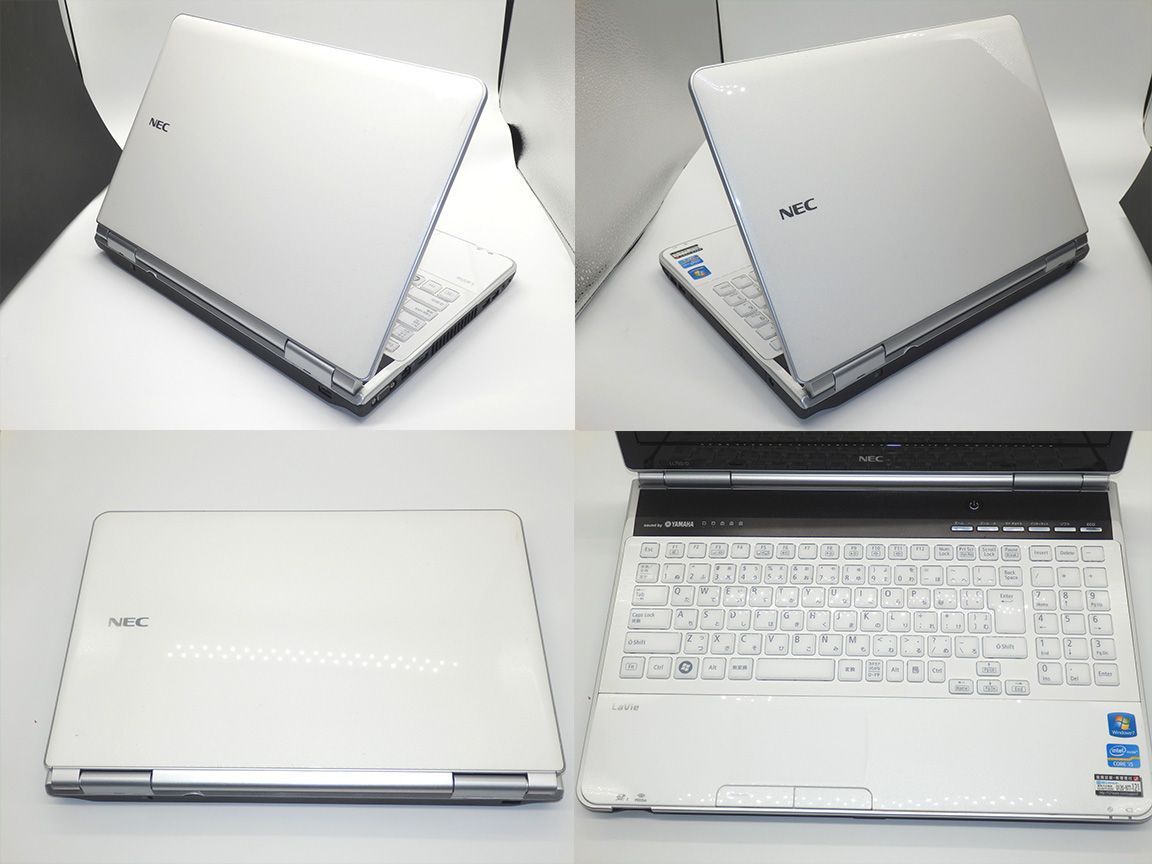 ジャンク】NEC Lavie NS300/H Core i3-7100U 2.4GHz/4GB/1TB/DVDRW/OS