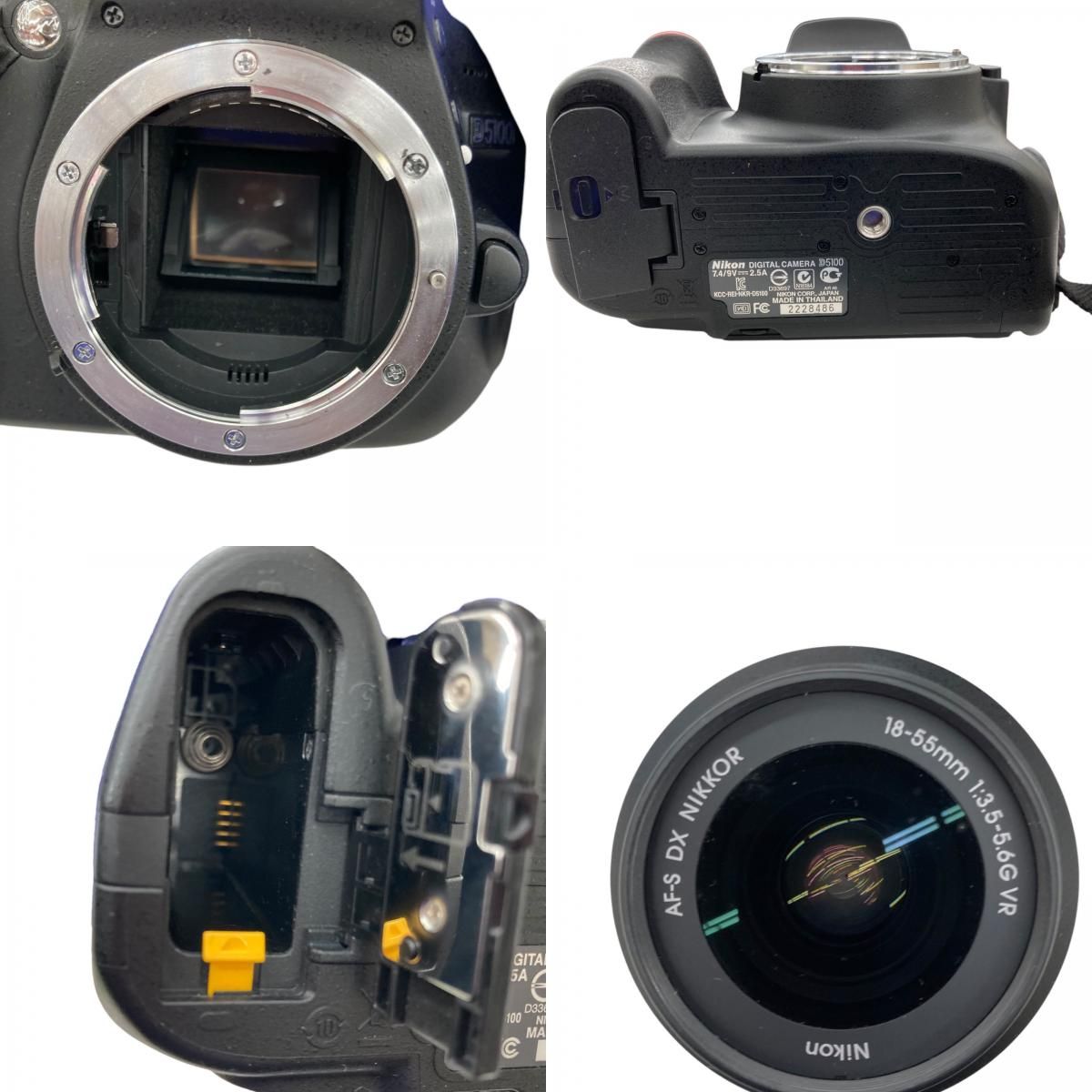 186000 現状品 Nikon ニコン デジタル一眼 D5000 ブラック - メルカリ