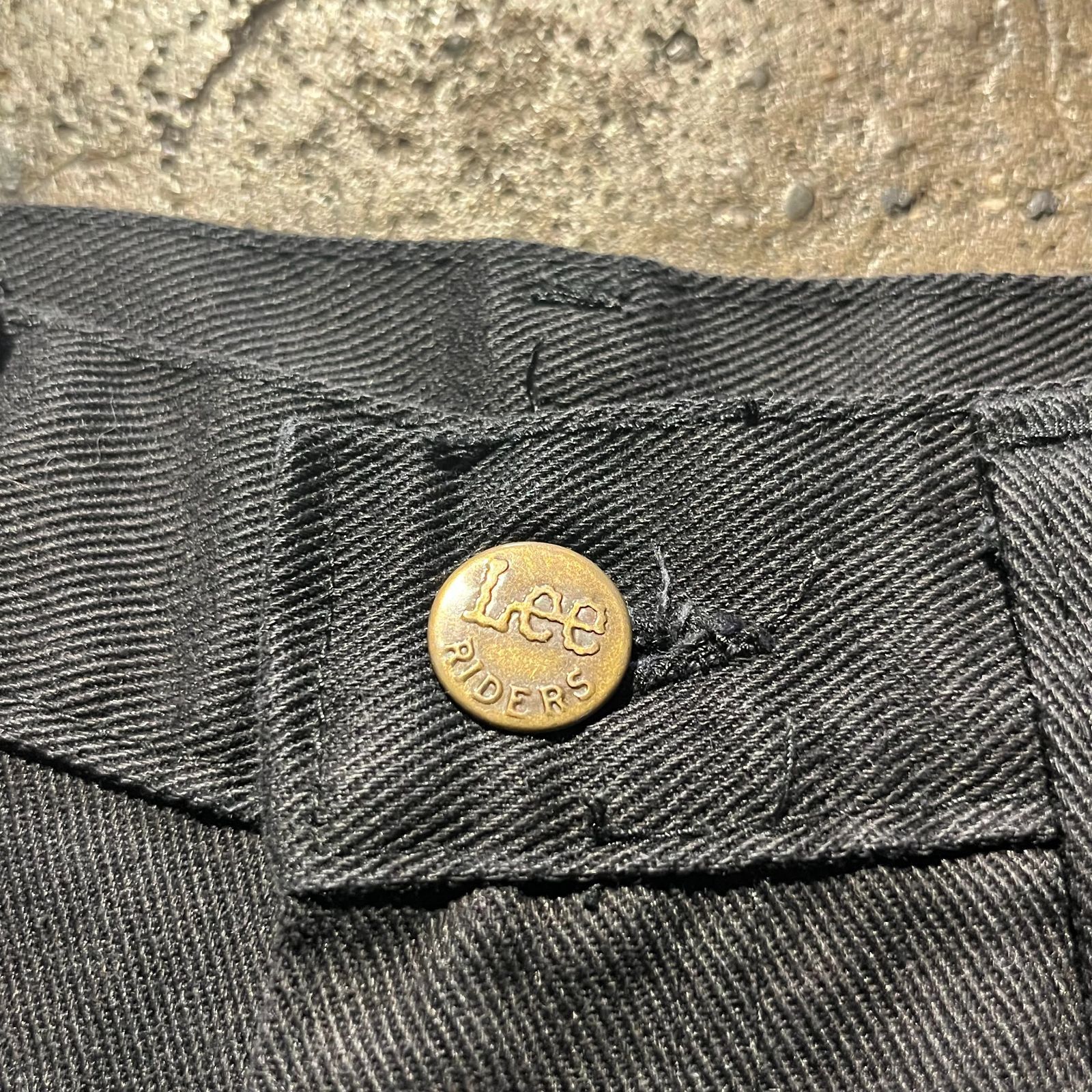 Lee vintage希少ブラックツイルUSA製200-1801 Lee vintage希少ブラック