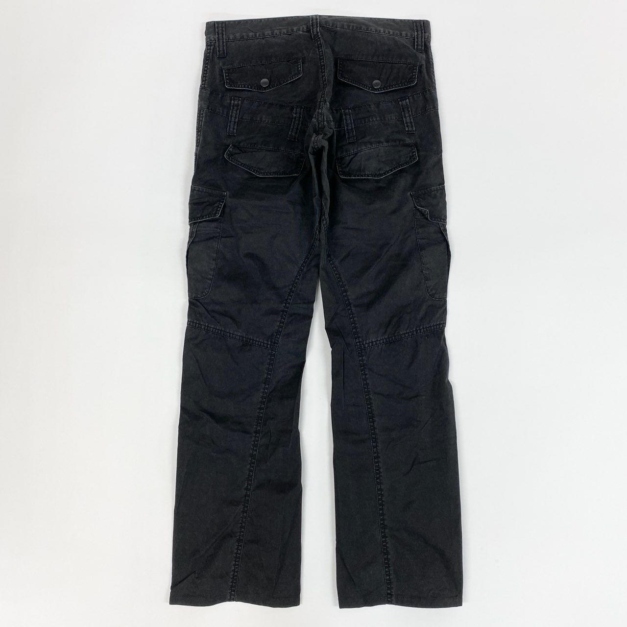 32j3 TETE HOMME テットオム Y2K ボンテージパンツ カーゴパンツ セミ 