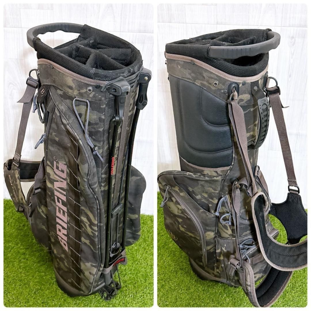 BRIEFING カモフラ　スタンドバック Amazon | BRIEFING GOLF ブリーフィング ゴルフ キャディバッグ