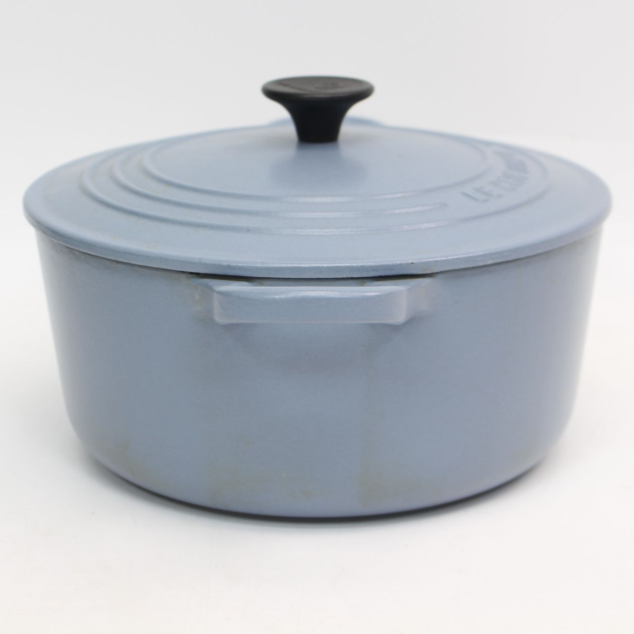 522)LE CREUSET 22cm 両手鍋 ラベンダー ルクルーゼ ココットロンド