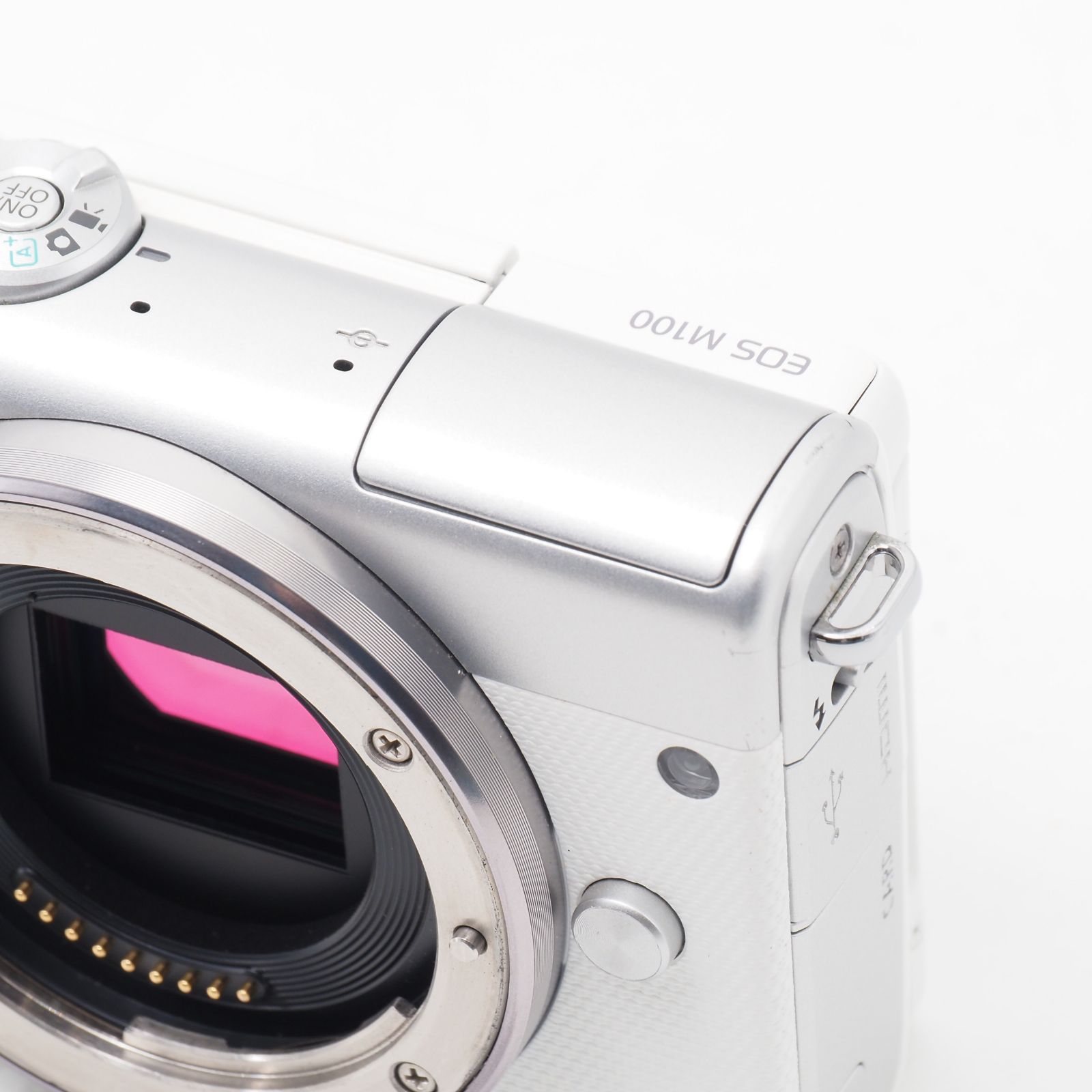 キヤノン Canon EOS M100 ホワイトボディ EF-M 11-22mm ブラック 広角