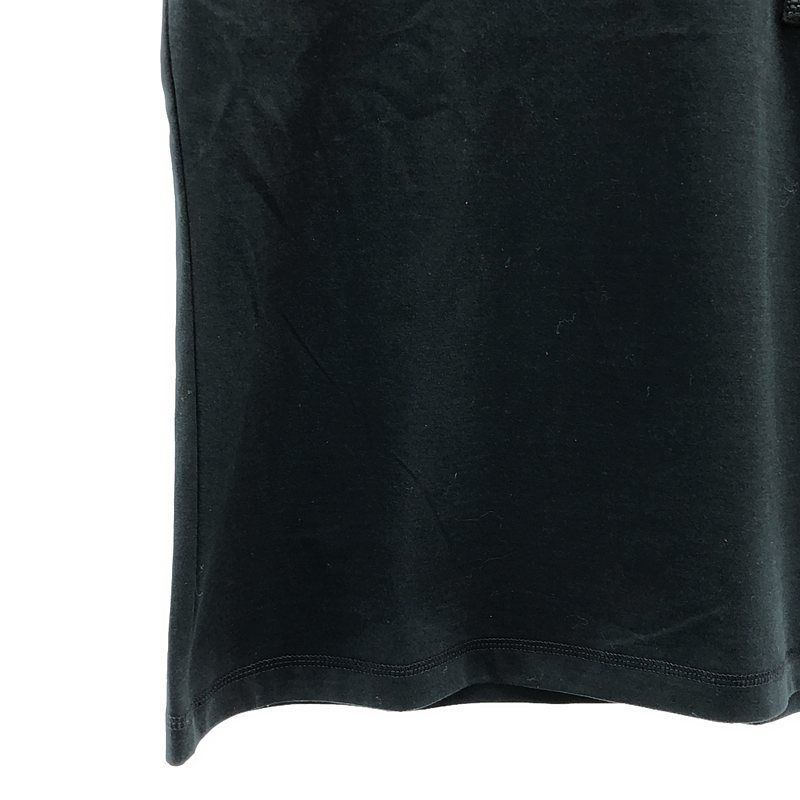 HERMES - 【新品】  HERMES / エルメス | T-SHIRT DROIT POCHE BRODEE カットソー | 38 | ブラック | レディース HERMES エルメス Tシャツ Broderie H 「H」刺繍 H072025HA