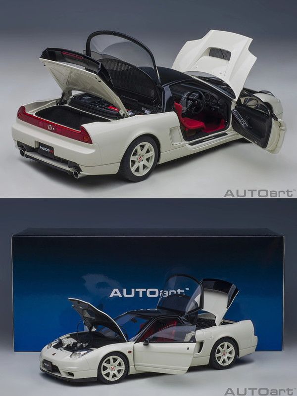 新品 AUTOart 1/18 ホンダ NSX-R (NA2) チャンピオンシップホワイト