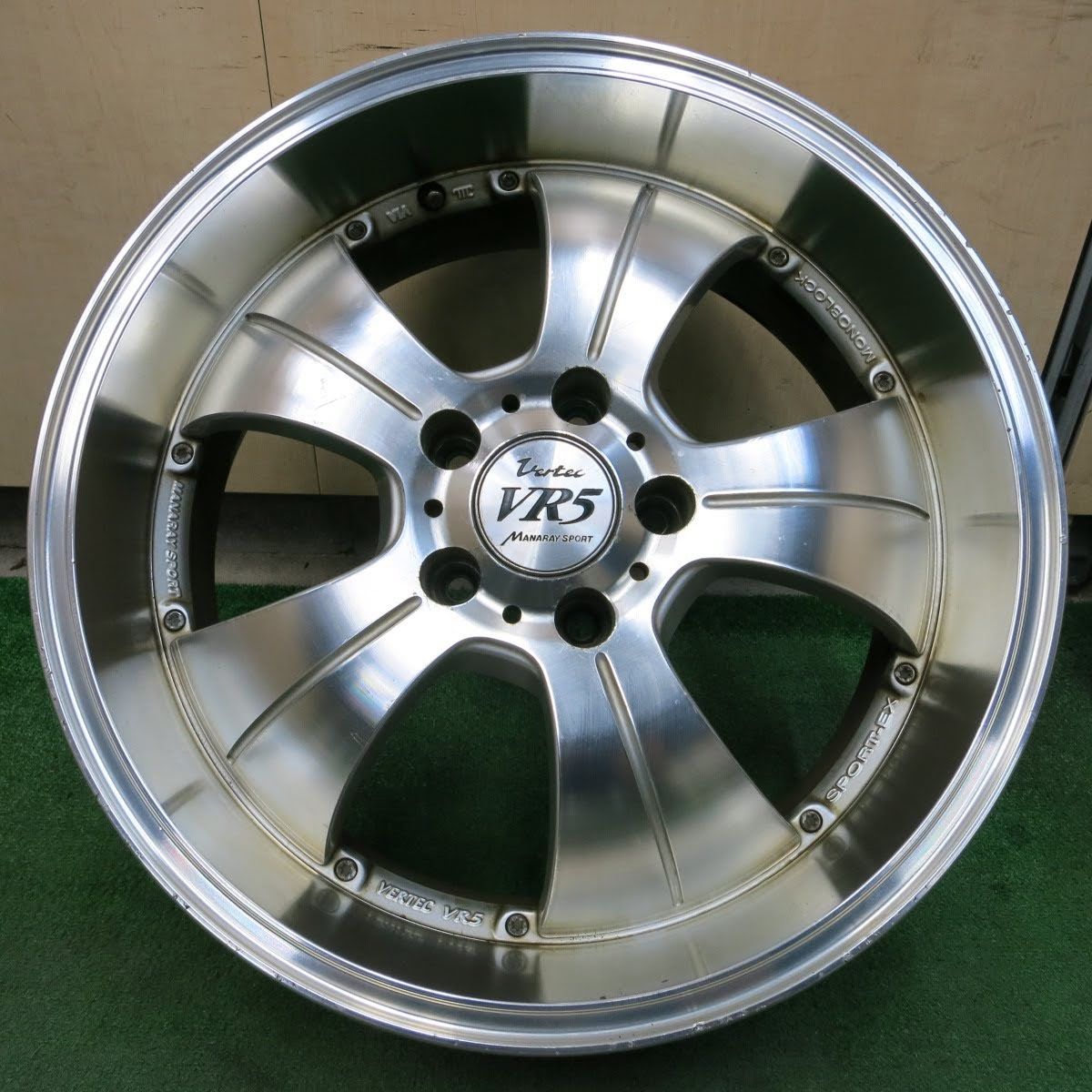 送料無料]4本価格☆Vertec VR5 MANARAY SPORT ホイール 18インチ